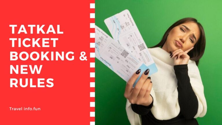tatkal ticket booking and new rules