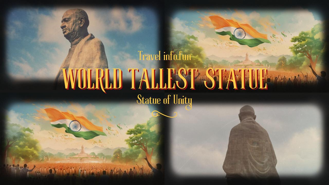 Discover the statue of unity :- World's Tallest statue no 1